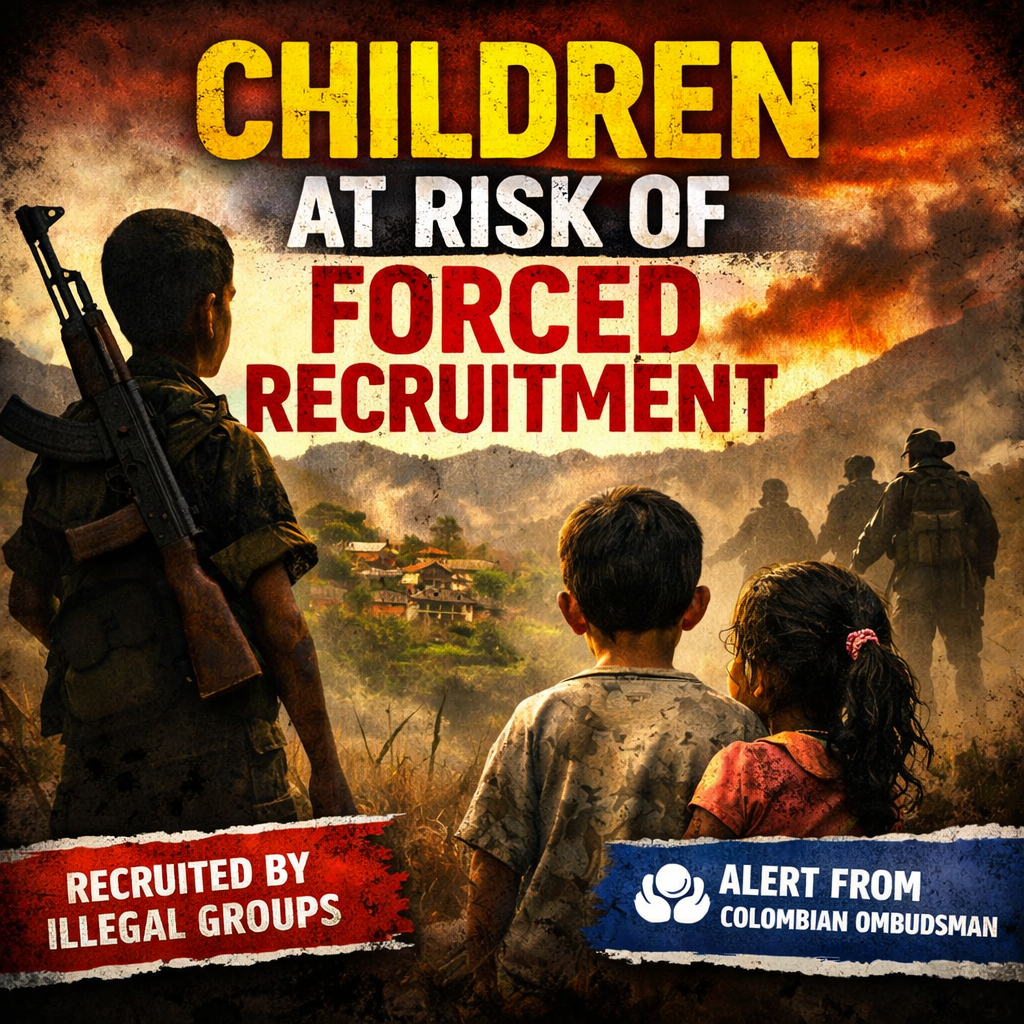 ARTICULO DE PRENSA-Forced Recruitment Awareness Poster