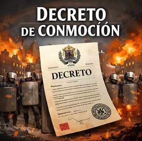 DECRETO DE ESTADO DE CONMOCIÓN INTERIOR Y EXTERIOR