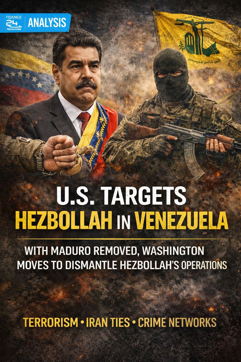 Digital analysis-U.S. Targets Hezbollah in Venezuela