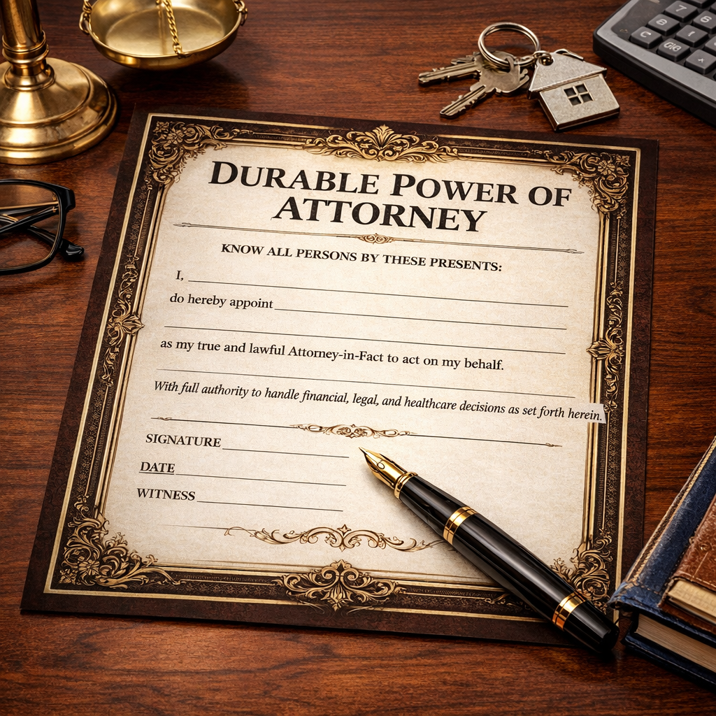 (Poder Legal Duradero) DURABLE POWER OF ATTORNEY