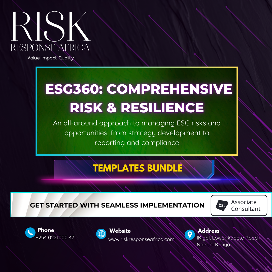 ESG360: Comprehensive Risk & Resilience Templates Bundle
