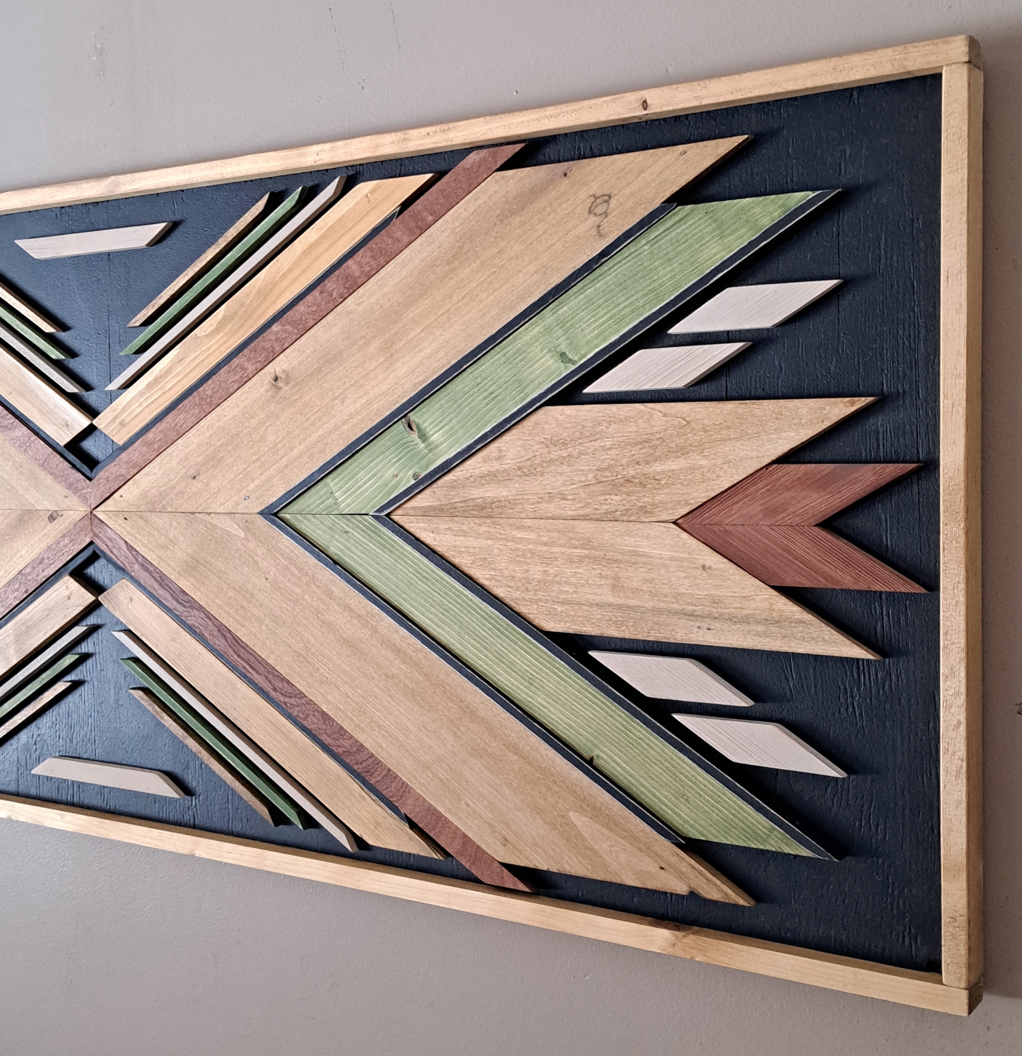 Reclaimed Pallet Wood Southwestern Design Wall Art