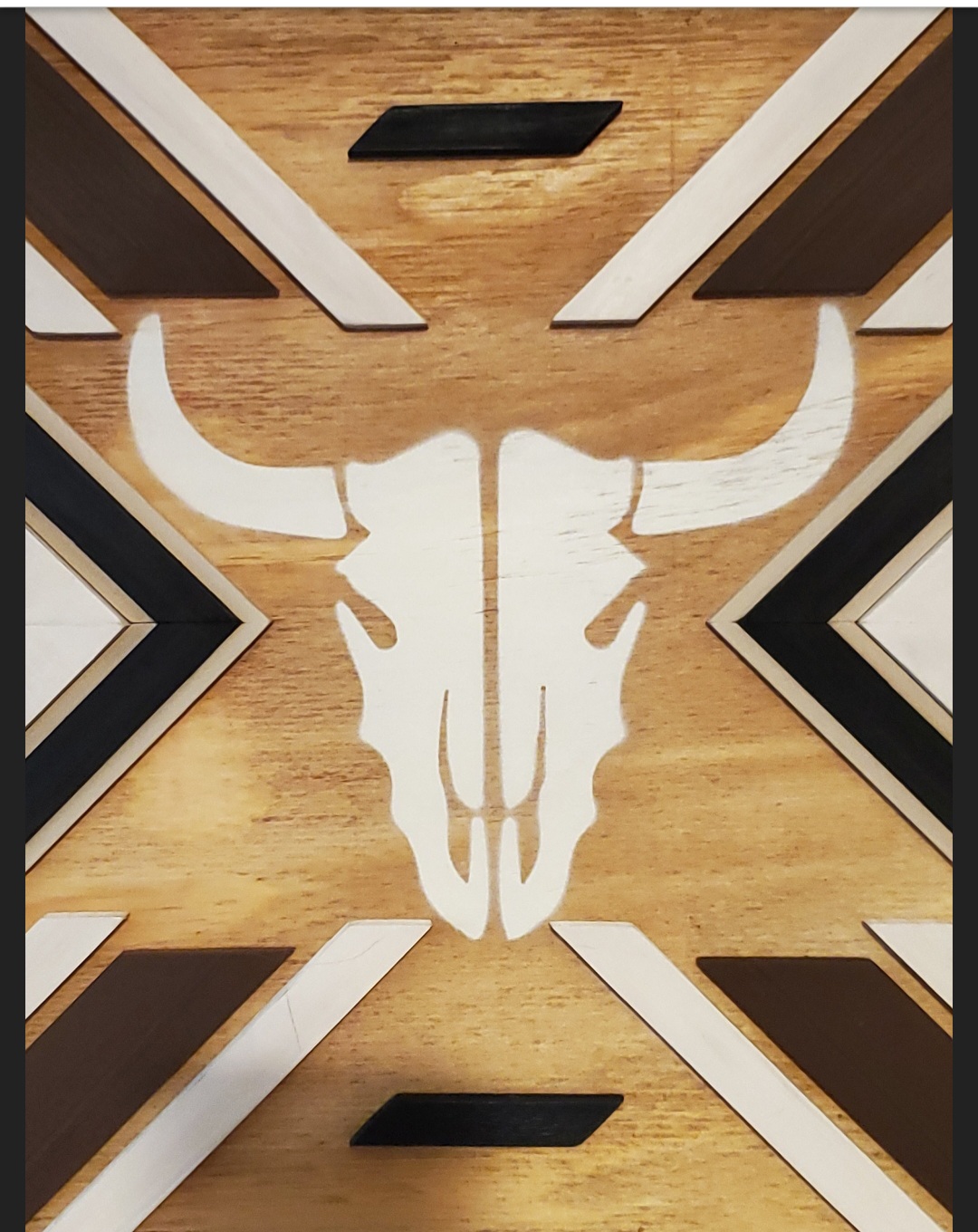 Reclaimed Pallet Wood Southwestern Design Wall Art 