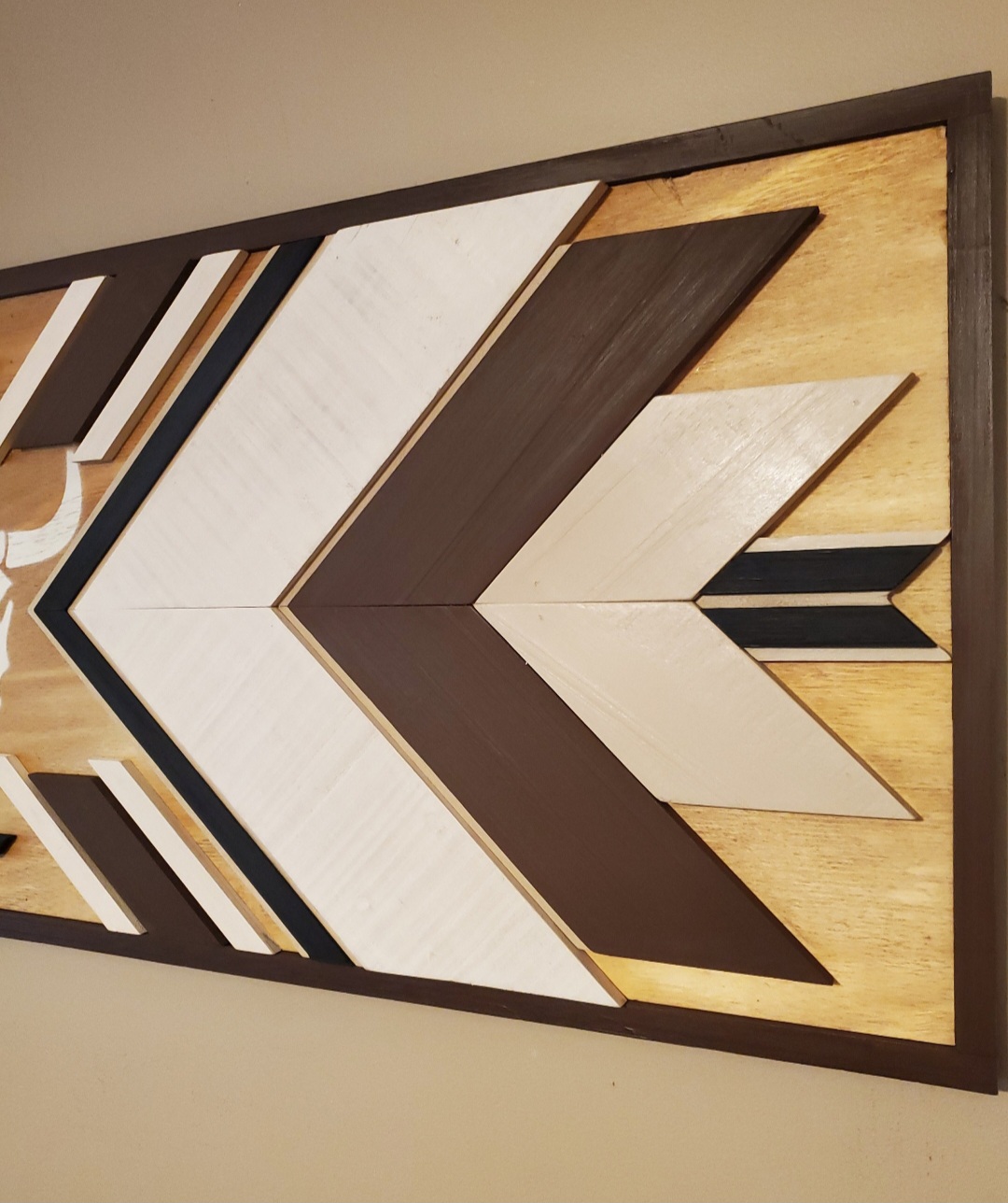 Reclaimed Pallet Wood Southwestern Design Wall Art 