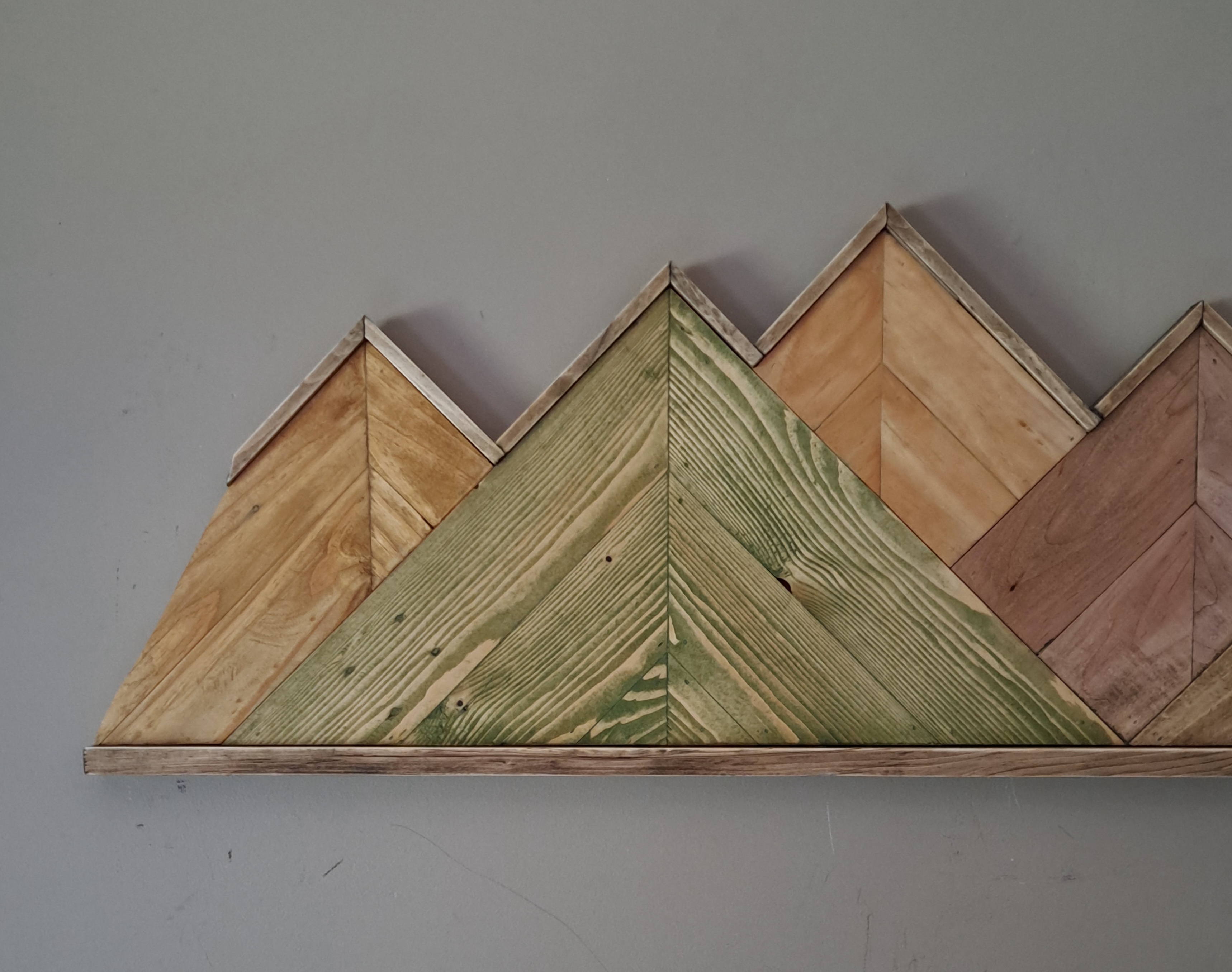 Reclaimed Pallet Wood Mountains ~ SOLD