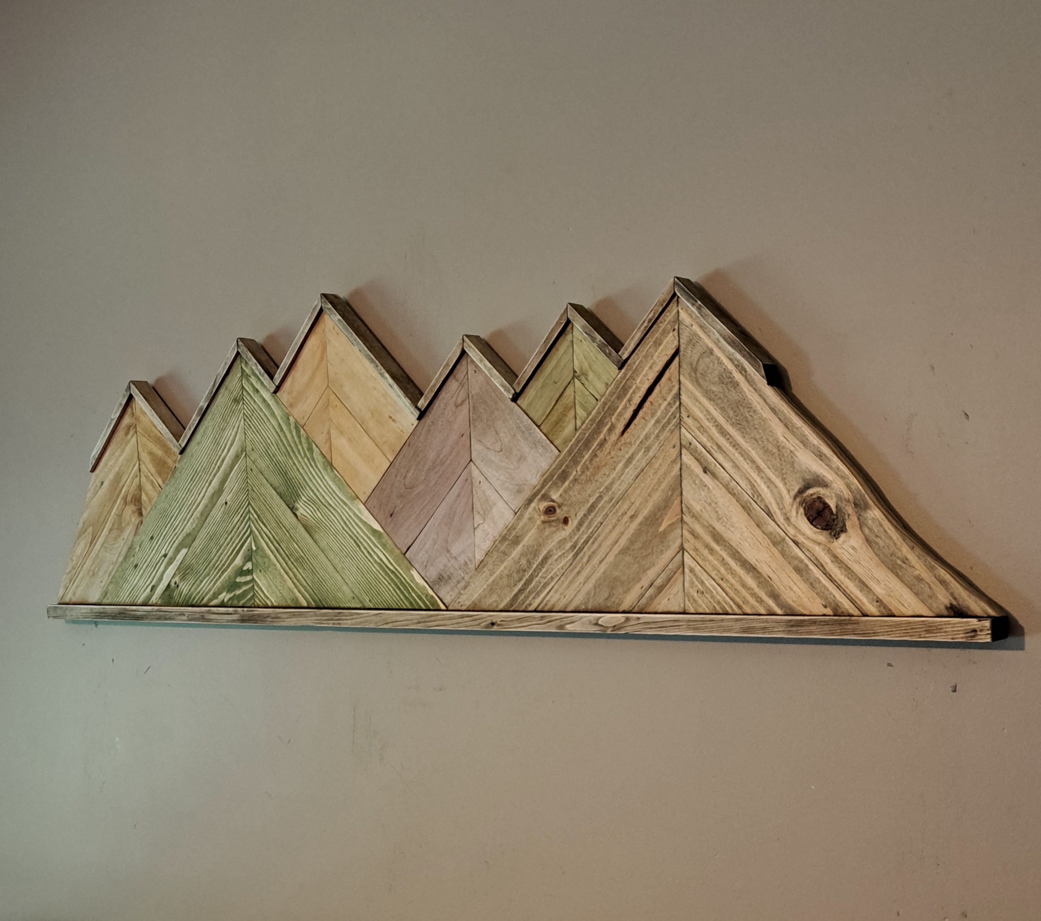 Reclaimed Pallet Wood Mountains ~ SOLD