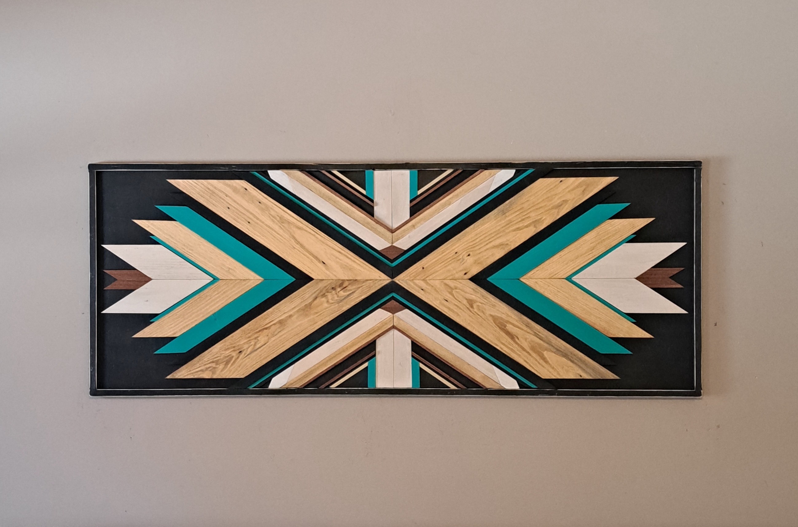 Reclaimed Pallet Wood Wall Art ~ Southwestern