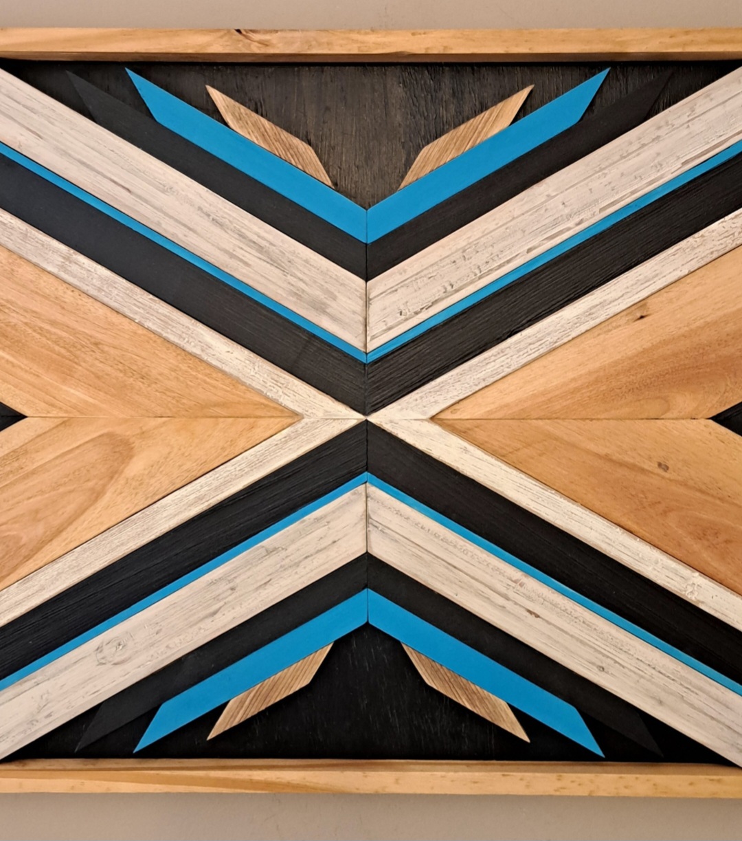 Reclaimed Pallet Wood Southwestern Wall Art