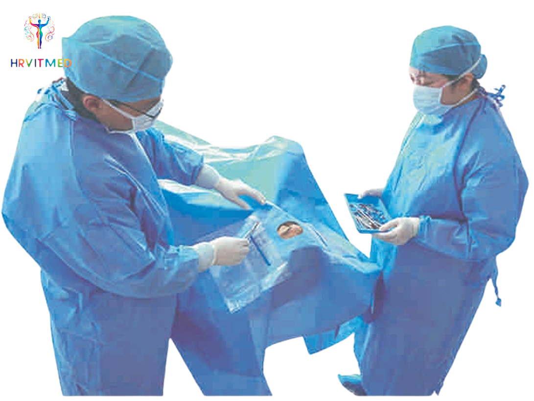 Disposable Nonwoven Surgical Drape Pack for Ophthalmology