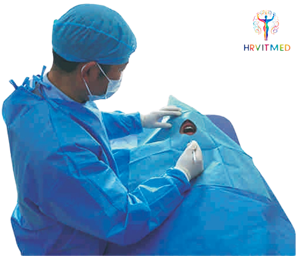 Disposable Nonwoven Surgical Drape Pack for Dental Surgery