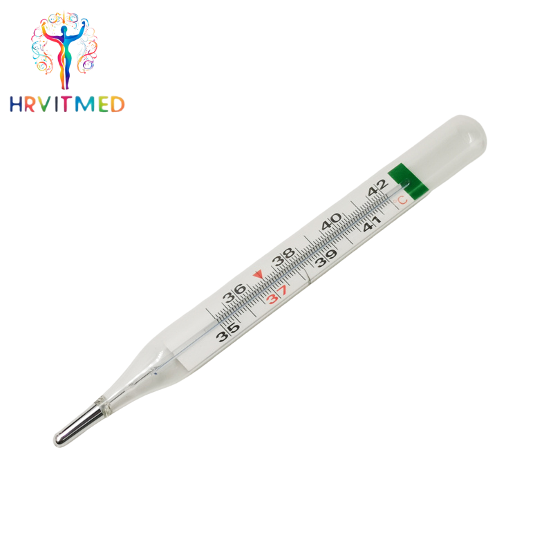 Mercury-Free Clinical Glass Thermometer: Filled with an Alloy of Gallium, Indium, and Tin