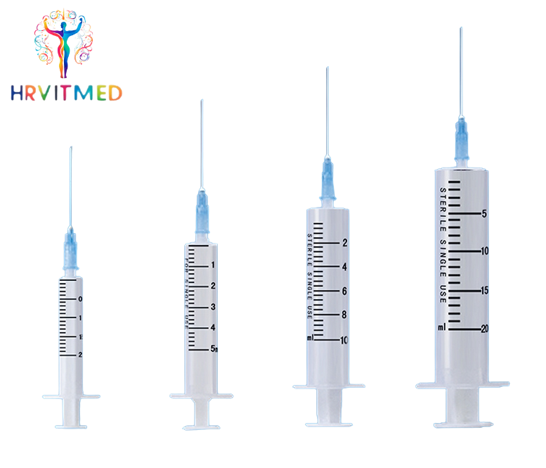 Disposal Stetile Syringe-2-PART, LUER  SLIP （L/S）