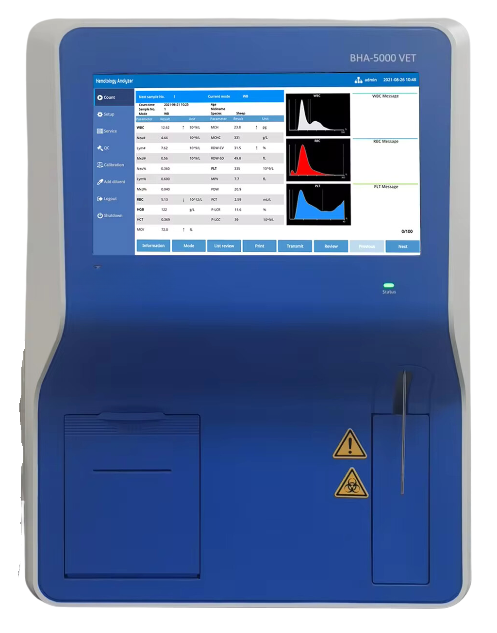 Veterinary Automatic  Hematology Analyzer