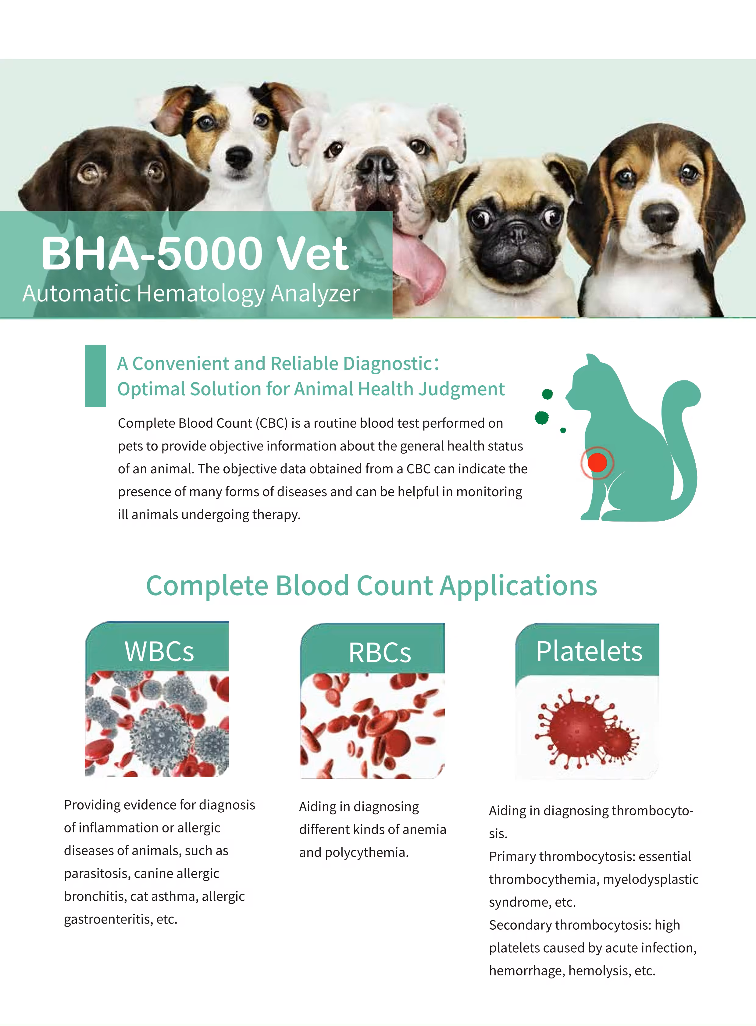 Veterinary Automatic  Hematology Analyzer