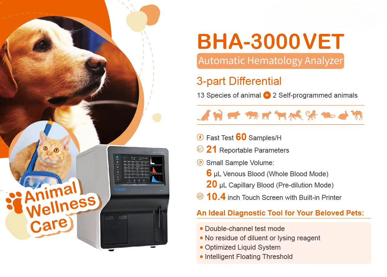 Veterinary Automatic Hematology Analyzer