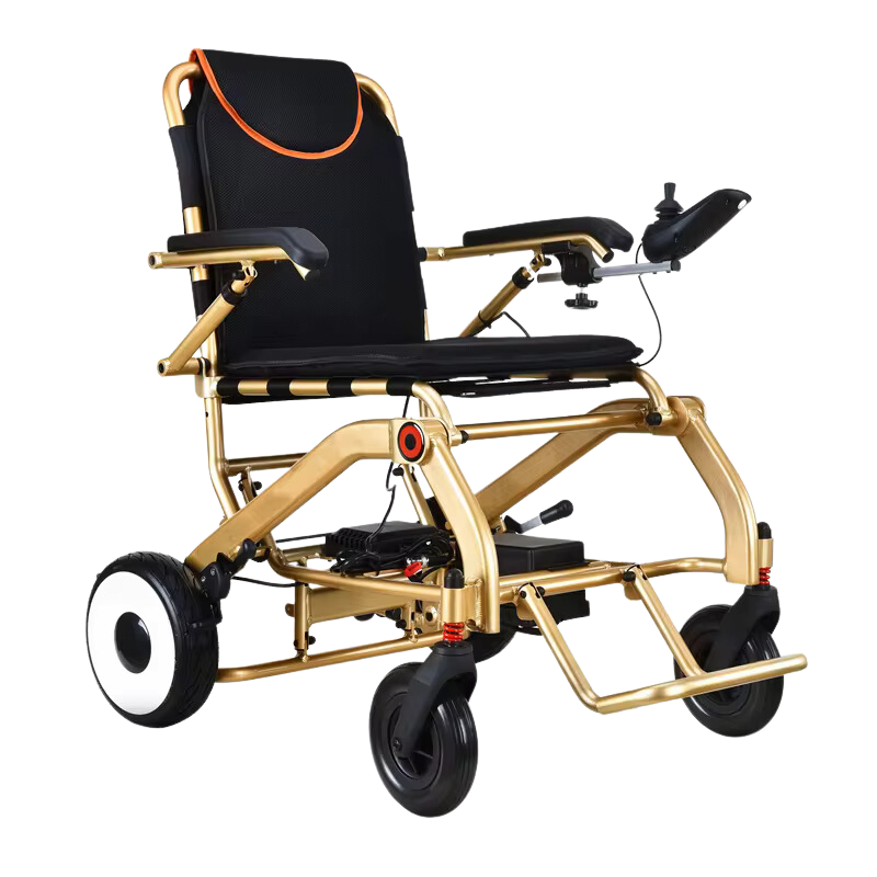 Convenient Living: Folding Electric Wheelchair for the Elderly and Disabled