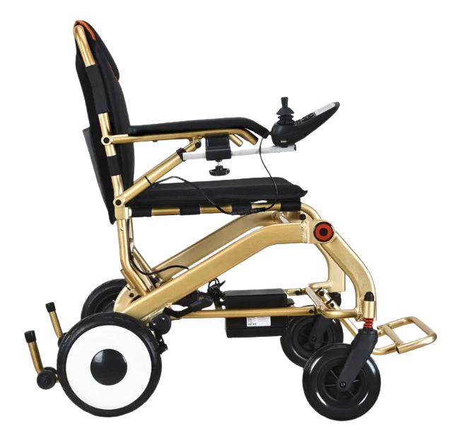 Convenient Living: Folding Electric Wheelchair for the Elderly and Disabled