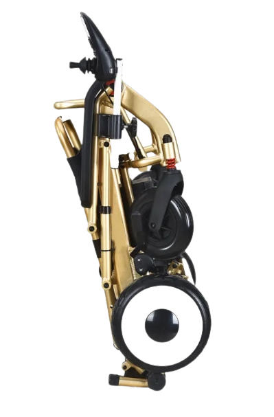 Convenient Living: Folding Electric Wheelchair for the Elderly and Disabled