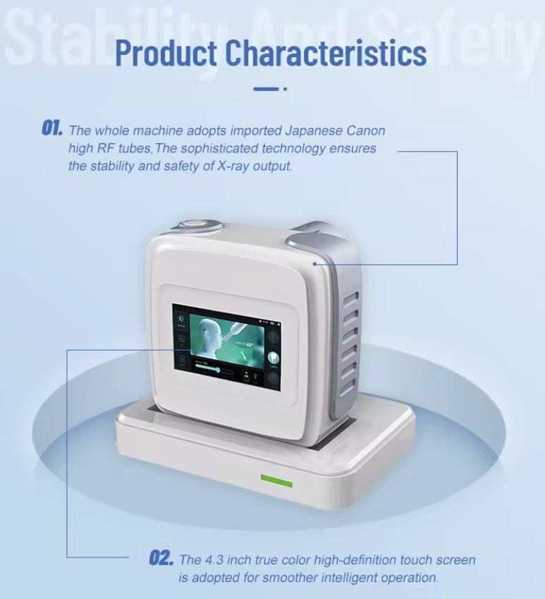 High Quality Tube Focus 0.8mm Portable Panoramic Dental X-Ray Machine