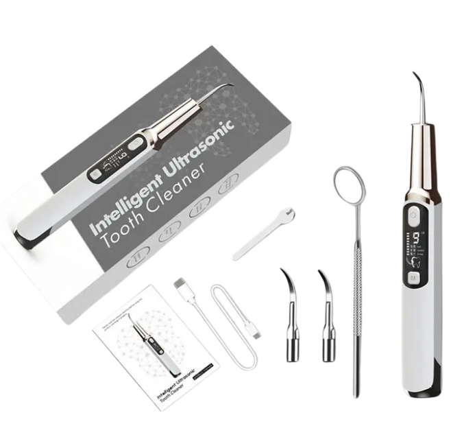 Upgraded 9 Modes Ultrasonic Tooth Cleaner – Advanced Whitening & Plaque Removal