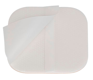 Silicone Adhesive Foam Dressing 7x7 for Bed Sores and Burns