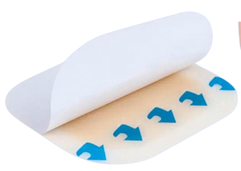 Sterile Hydrocolloid Dressings with Thin Borders for Wound Care