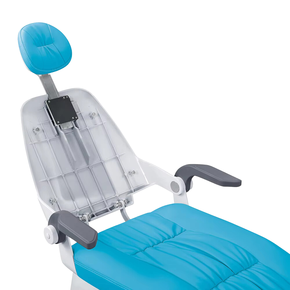 Floor-Fixed Saddle Dental Chair Unit with Unique Specs – Standard Configuration