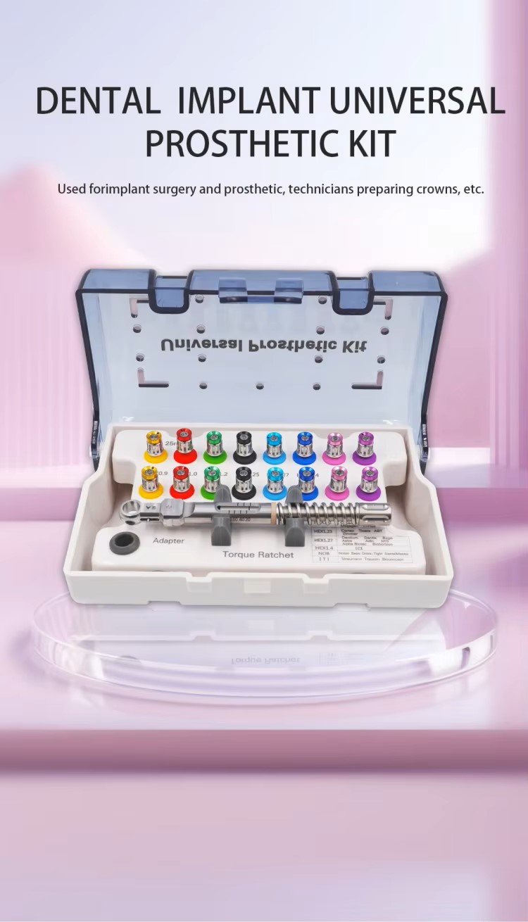New Dental Implant Torque Screwdriver Wrench Kit