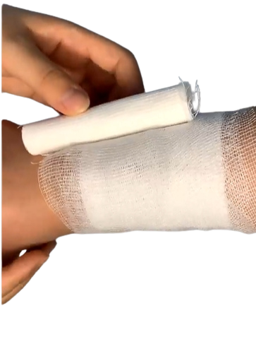 Non-Stick Tubular Gauze Bandage for First Aid: Essential Wound Care Support