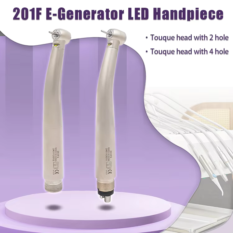 Dental LED E-generator High Speed Handpiece Stainless Steel Dental Tip