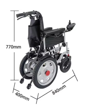 Adjustable Automatic Recliner Folding Electric Wheelchair