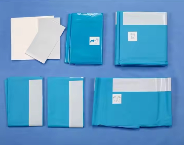 Disposable Sterile Nonwoven CanineVet Universal Surgical Drape Pack