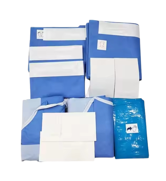 Disposable Sterile Nonwoven CanineVet Universal Surgical Drape Pack