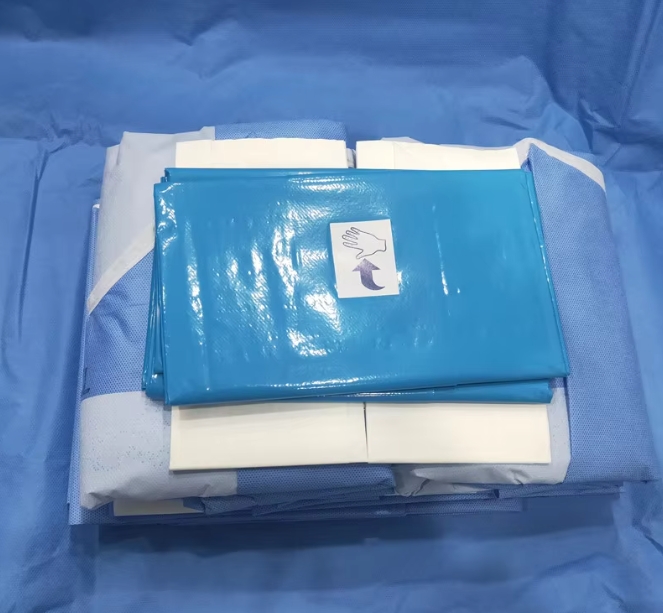 Disposable Sterile Nonwoven CanineVet Universal Surgical Drape Pack