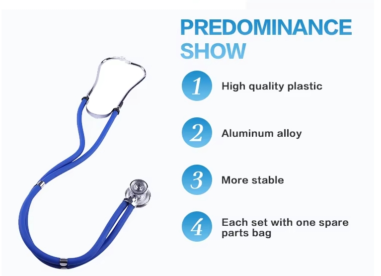 Portable Dual Head Stethoscope: A Medical Essential for Vets Treating Pets and Livestock