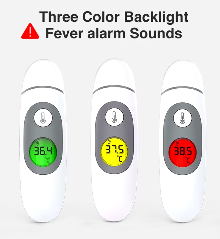 Medical Thermometers for Kids: Clinical Ear and Digital Infrared Forehead Thermometer