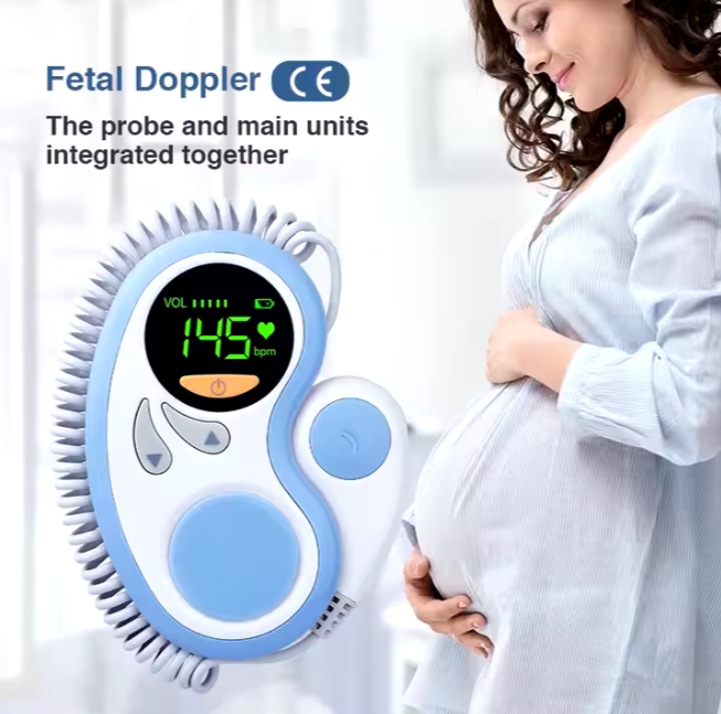 Portable Wireless Fetal Doppler Monitor