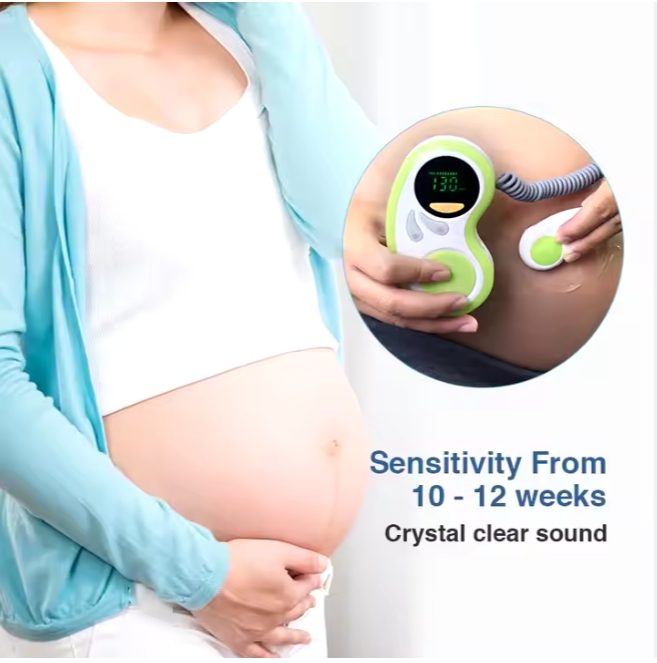 Portable Wireless Fetal Doppler Monitor