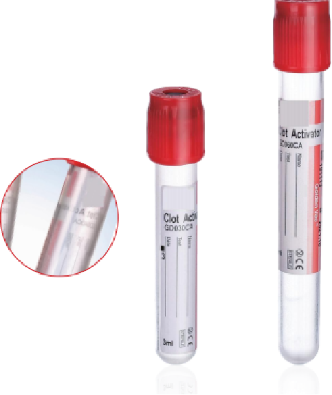 Serum Clot Activator Tube for Accurate Serum Specimen Collection