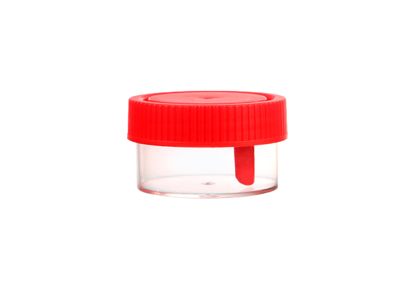 K1018-2-20mL Fecal/Stool Specimen Containers with Collection Scoop – Efficient Collection and Storage