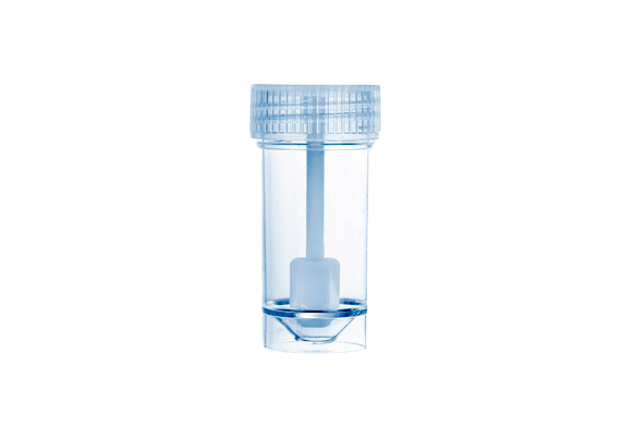 K1018-3-20mL Fecal/Stool Specimen Containers with Integrated Collection Scoop – Ideal for Clinical Use