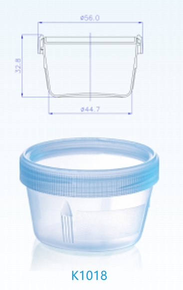 K1018 30mL Sputum/Mucus Culture Containers – Designed for Reliable Specimen Collection and Transport