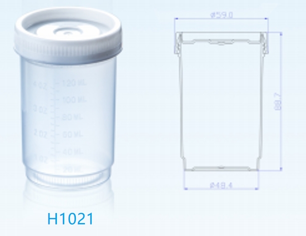 H1021-140mL Universal Specimen Containers – Reliable Collection, Transport, and Storage for Clinical Microbiology