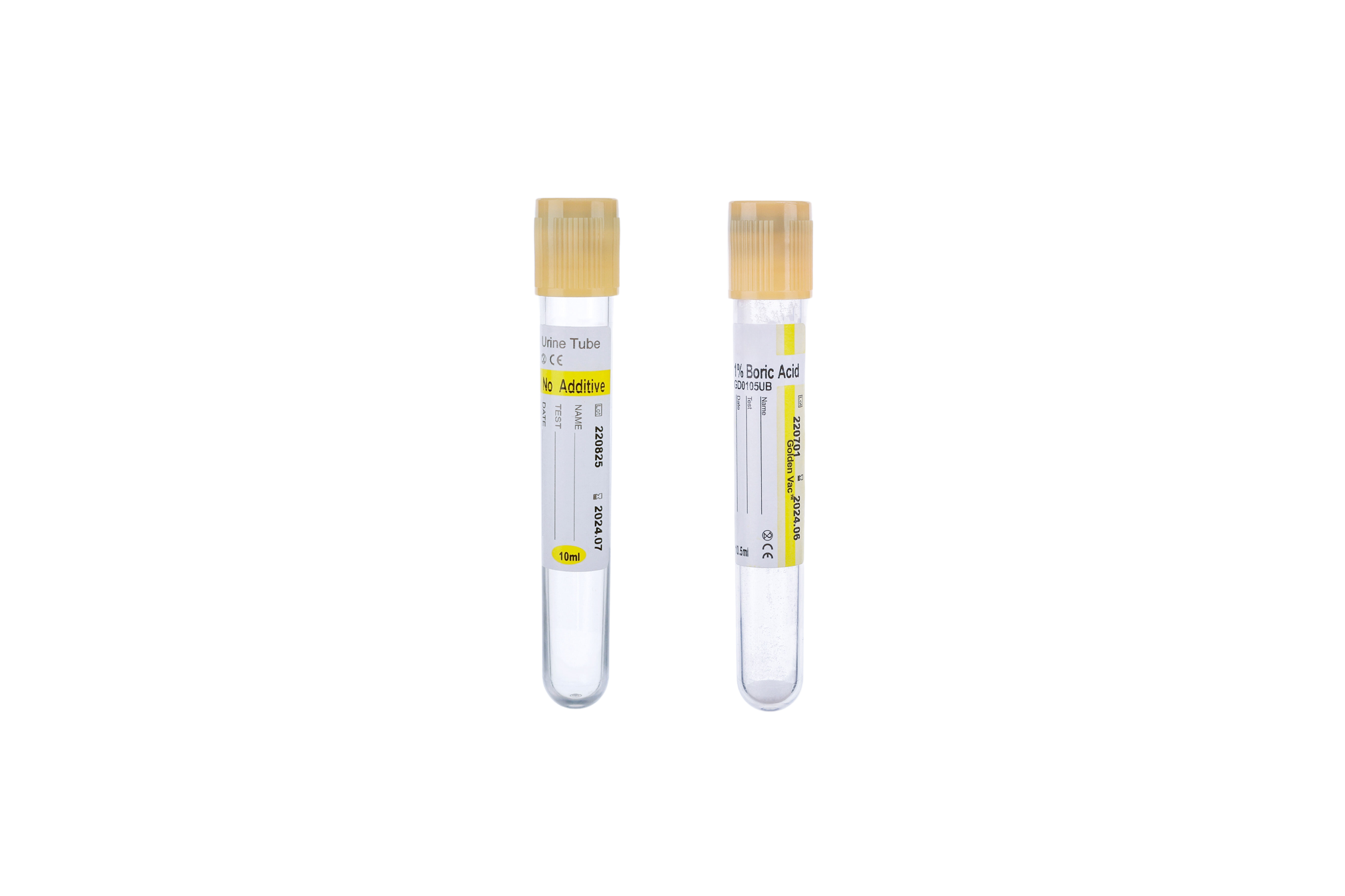 K1026 & K1027-100mL Urine Specimen Containers with Integrated Collection Needle – Convenient Collection, Transport, and Storage for Clinical Microbiology