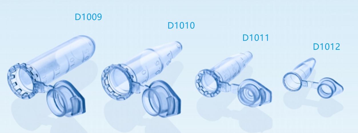 D1009 D1010 D1011 D1012-Durable Polypropylene Centrifuge Tubes: Leak-Proof, Autoclavable, with Clear Graduations