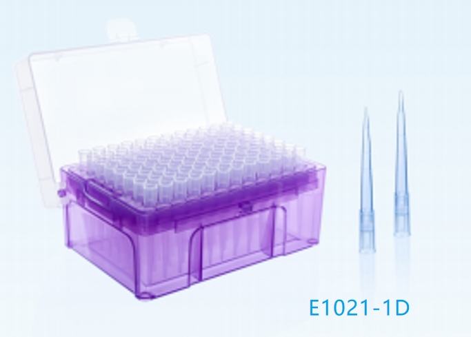 E1021-1D-High-Performance Pipette Tips Box for Accurate Liquid Transfe