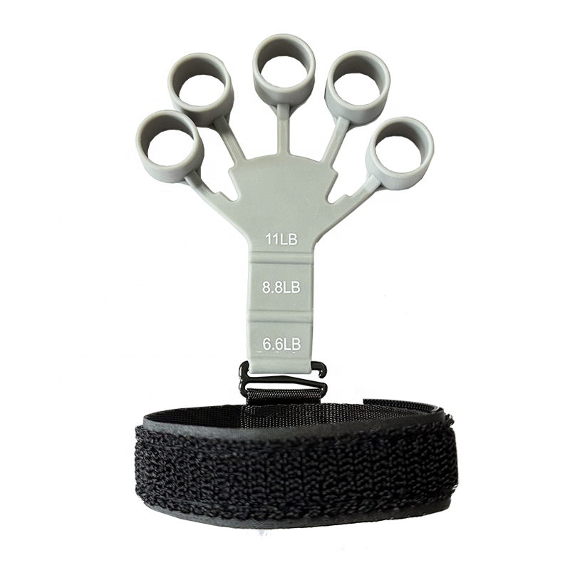 Adjustable Silicone Grip Strength Trainer  6.6-21lbs Resistance Hand & Finger Exerciser for Therapy