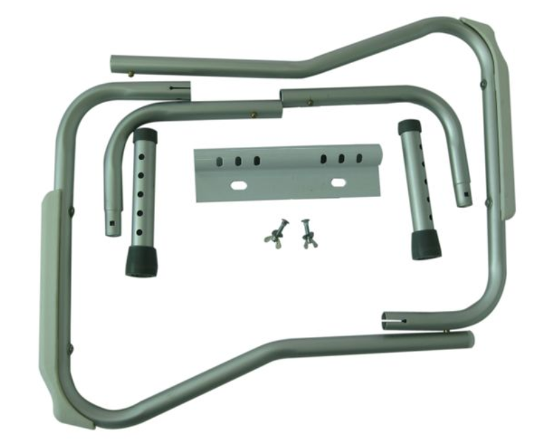 Tool-Free Adjustable Toilet Safety Frame – Aluminum Construction, Universal Fit