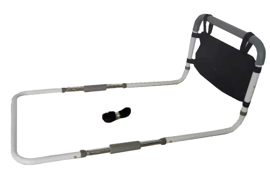 Adjustable Bedside Rail with Foam Grip and Storage Pouch – Safety Support Bar for Seniors & Adults