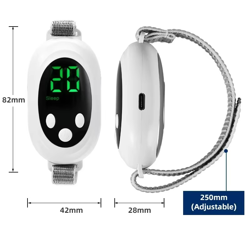 Handheld Microcurrent Sleep Aid Device – Intelligent Stress Relief & Hand Massager for Insomnia & Anxiety